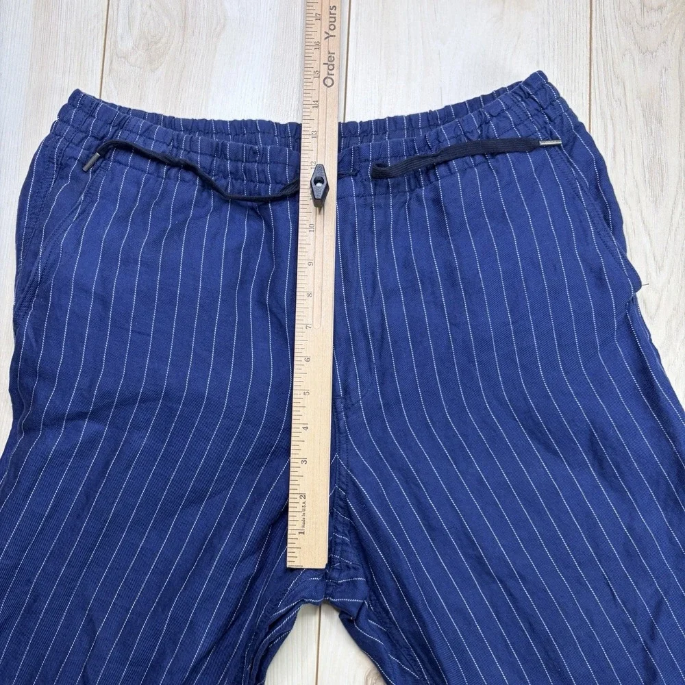 Polo Ralph Lauren Linen Pinstripe Prepster Classic Fit Twill Pants Mens Large